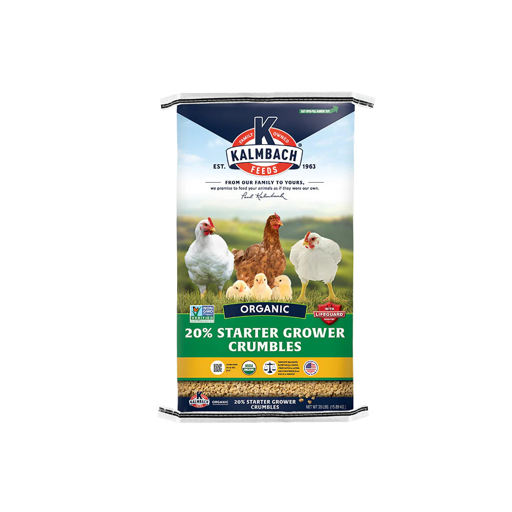 20% Organic Meatbird Starter Grower (Crumble)